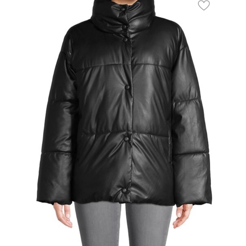 NVLT Black Puffer Jacket